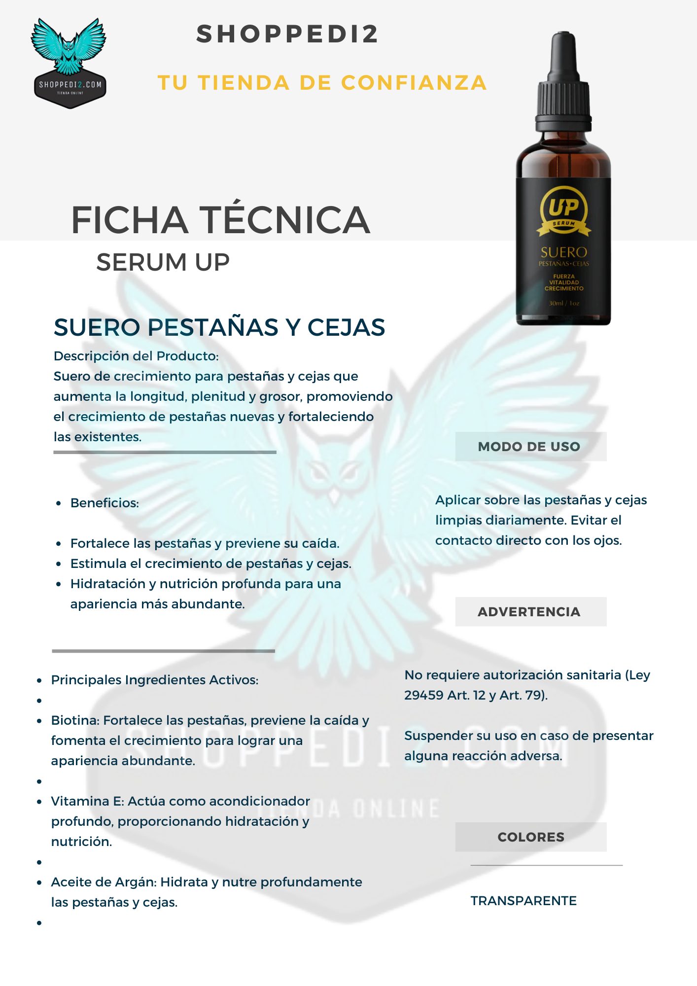 Serum de Pestañas